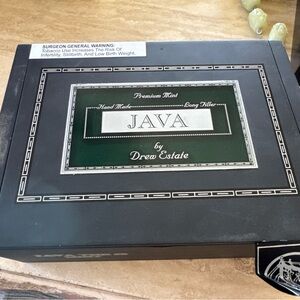 Drew Estate Java Premium Mint cigar box
